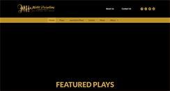 Desktop Screenshot of jwhillproductions.com